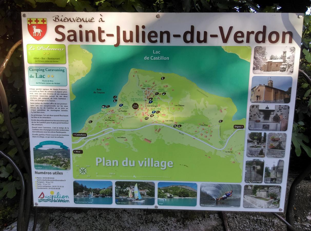 Camping Du Lac Saint-Julien-du-Verdon Dış mekan fotoğraf